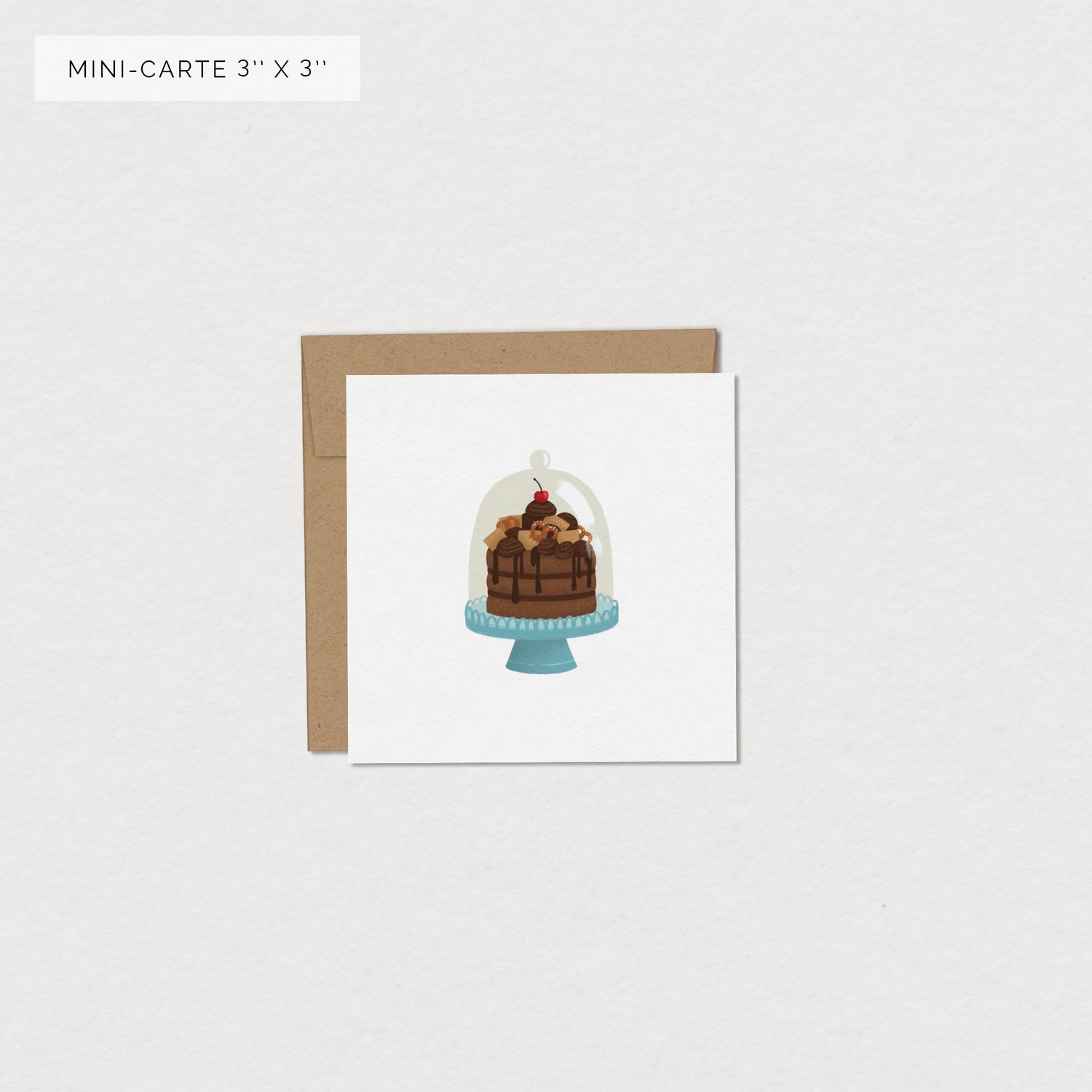 Carte de souhaits – Gourmandise