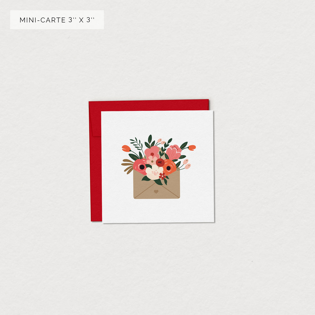 Carte de souhaits- Courrier du coeur