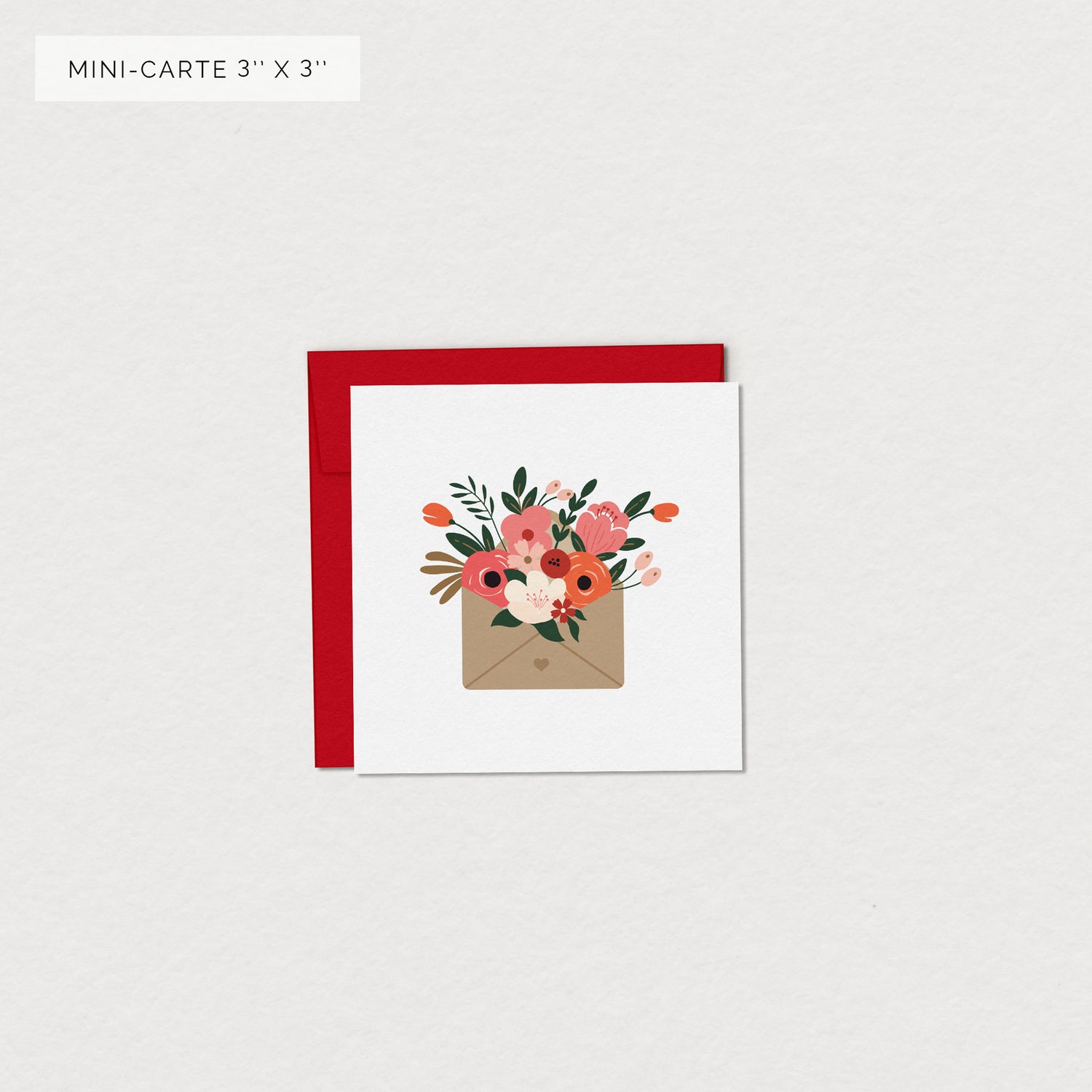Carte de souhaits- Courrier du coeur