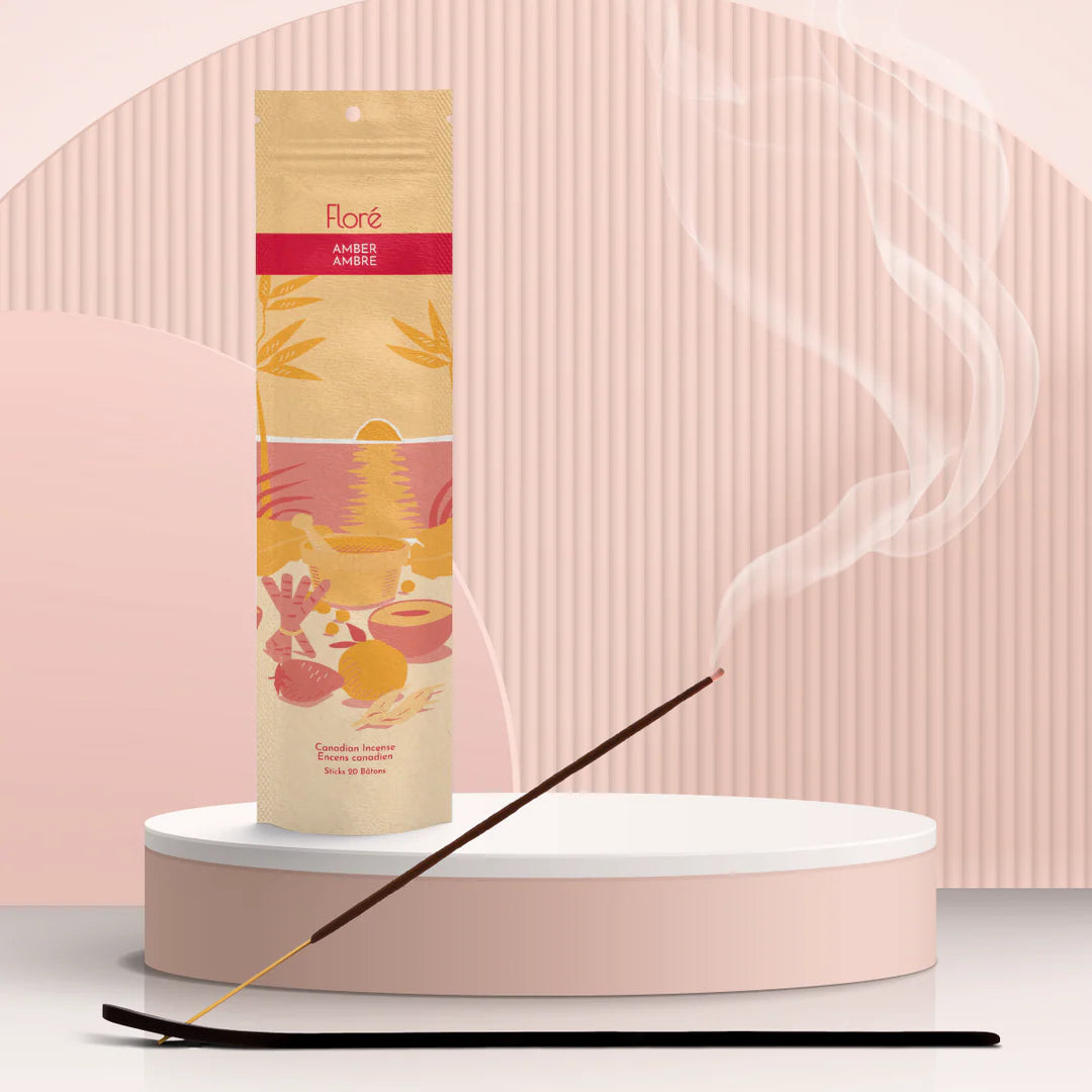Bâtonnets d'encens ambrés