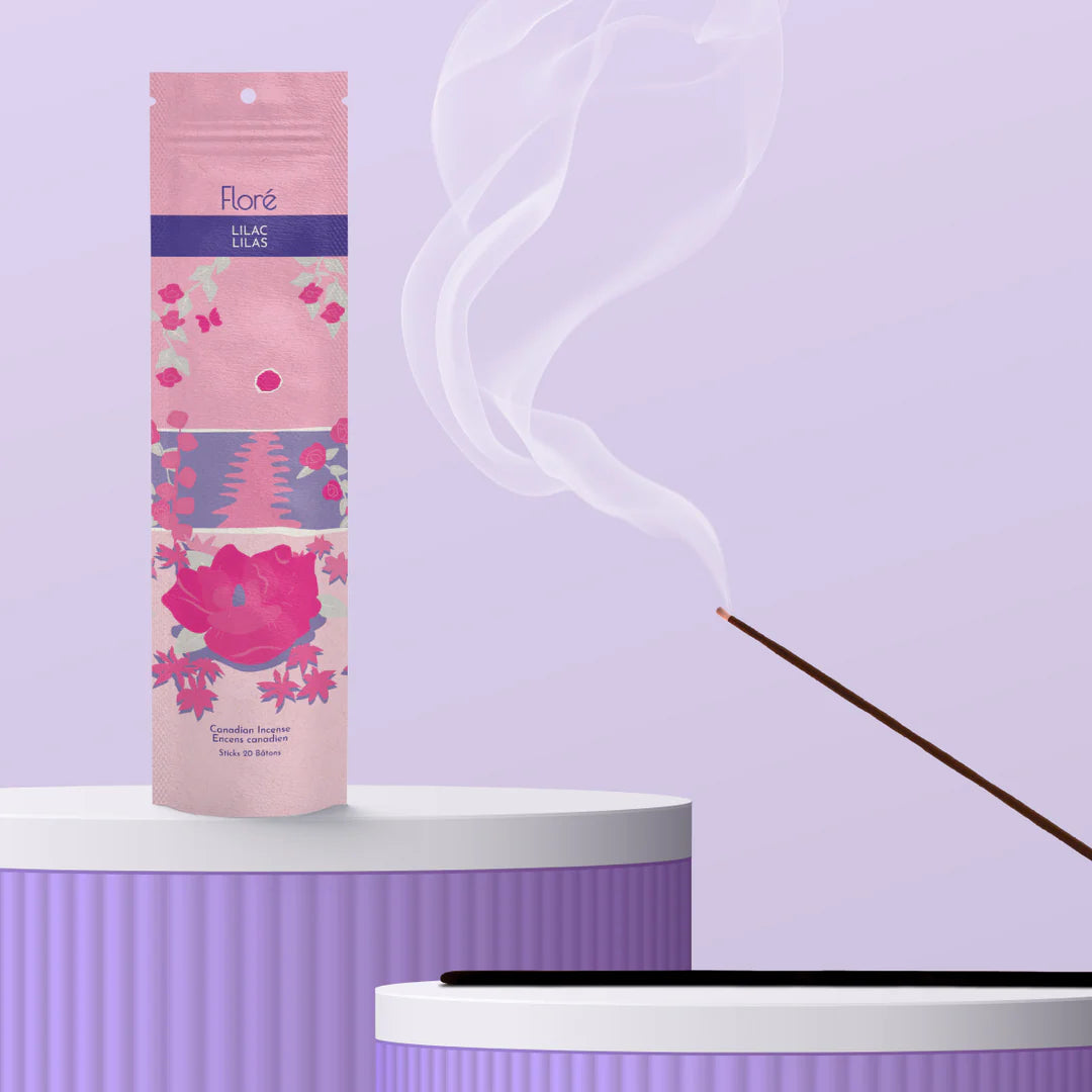 Bâtonnets d'encens lilas