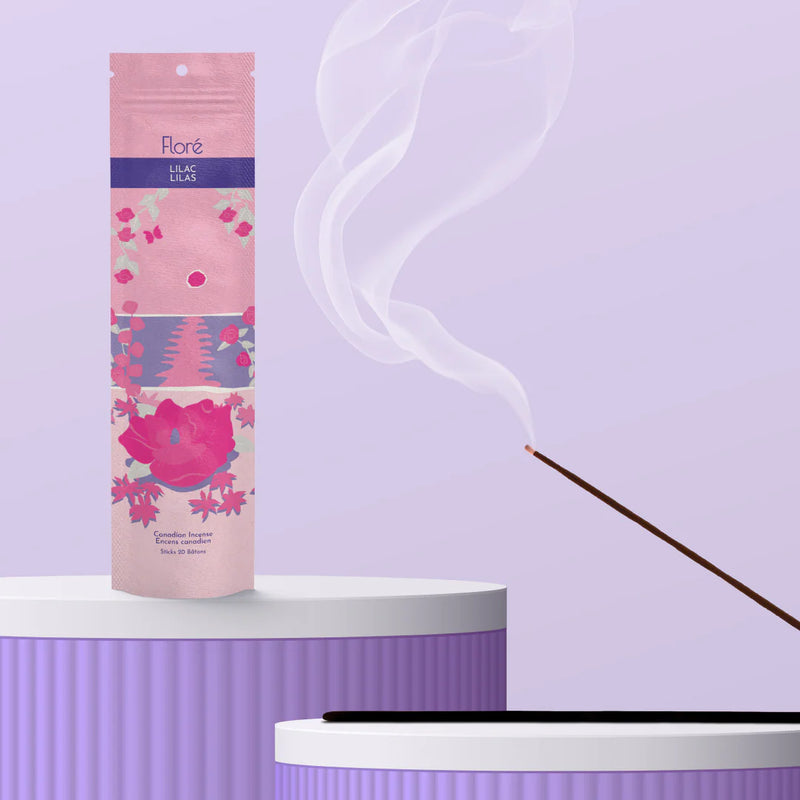 Bâtonnets d'encens lilas