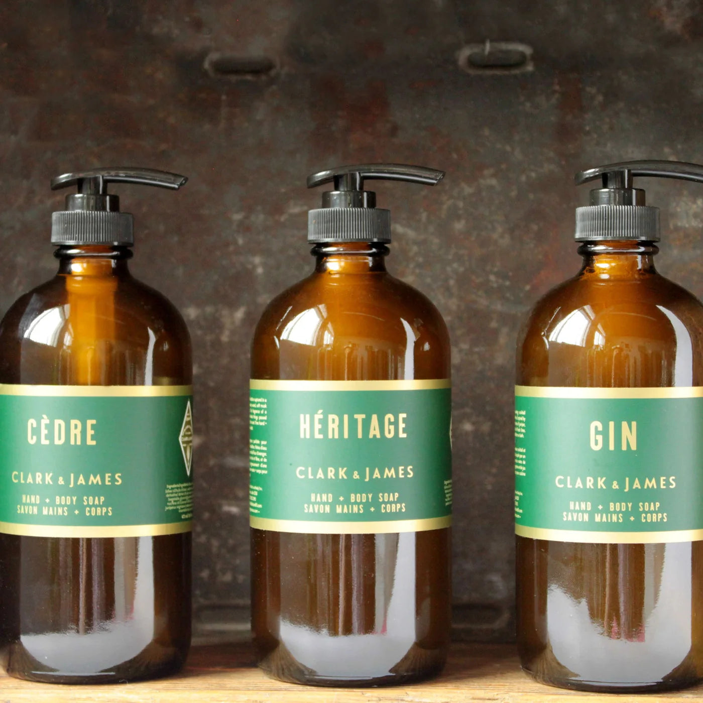 Savon liquide Clark & James Cèdre